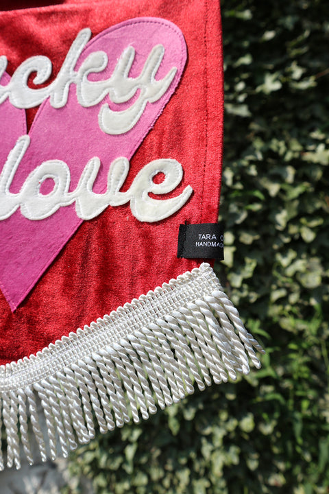 Lucky in Love | Velvet Banner