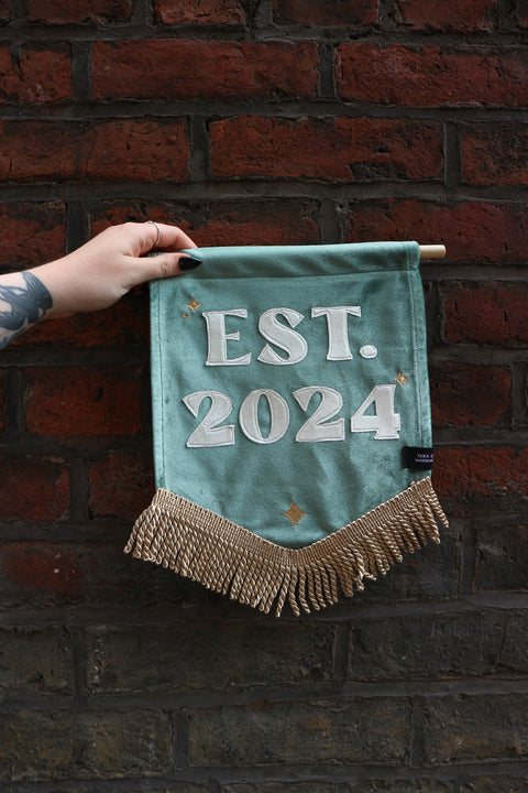 EST. 2024 | Sage Velvet Banner