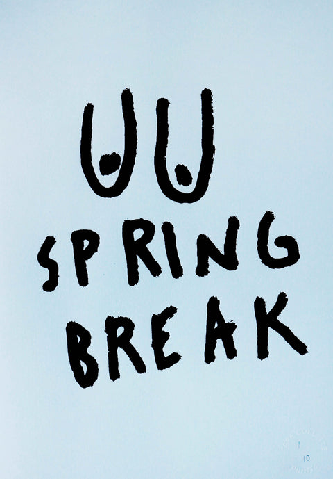 Spring Break | Screenprint