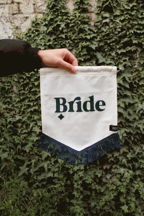 Bride & Groom | Cream Wedding Banners
