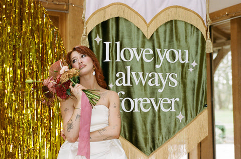 Wedding Banners by Tara Collette: Handcrafted Since 2017