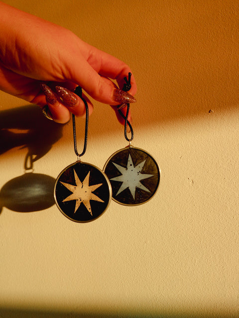 Star Stained Glass Suncatcher