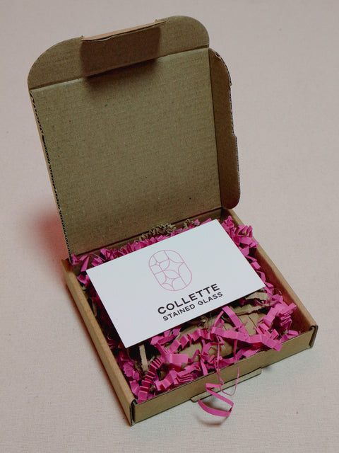 Star Stained Glass Suncatcher