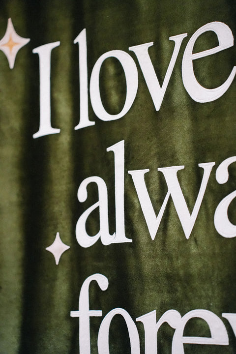 'I love you, always' - Wedding Sign Hire