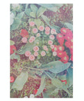  Scanned risograph print of A5 photo: Pomponette flowers.